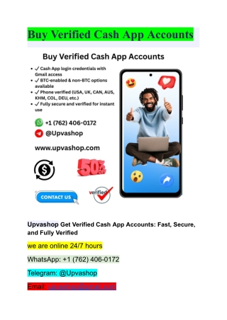 Maximize Your Online Presence: The Best Platforms to Buy Verified Cash App Accou