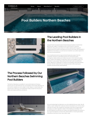Pool Builders Northern Beaches