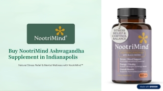 Buy Ashwagandha Supplement In Indianapolis