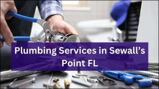 Plumbing Services in Sewall’s Point FL