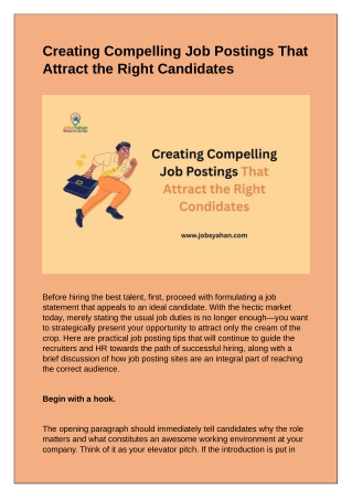 JobsYahan-Creating-Compelling-Job-Postings-That-Attract-the-Right-Candidates