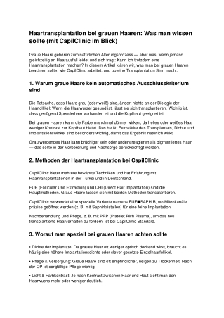 Haartransplantation_graue_Haare_CapilClinic