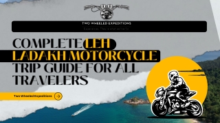 Complete Leh Ladakh Motorcycle Trip Guide for All Travelers