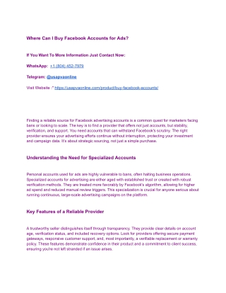 Where Can I Buy Facebook Accounts for Ads (1)