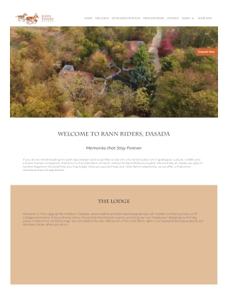 Eco Lodge in Little Rann of Kutch | Wildlife Resorts in Gujarat