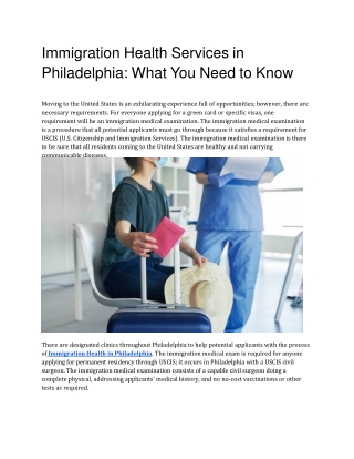 Immigration Health Services in Philadelphia_ What You Need to Know