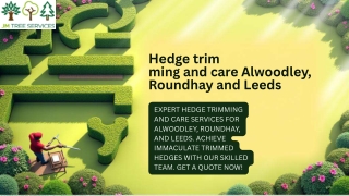 Hedge trimming and care Alwoodley, Roundhay and Leeds