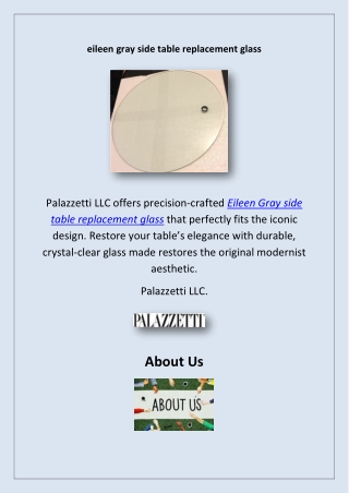 eileen gray side table replacement glass,palazzetti.com