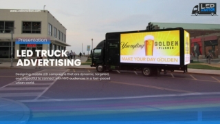 Smart LED Truck Advertising in NYC | LED In Motion