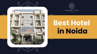 Find the Best Hotel in Noida Affordable Price