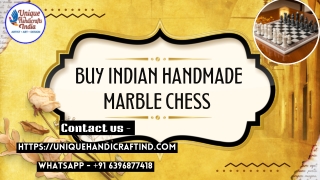 Buy Indian Handmade  Marble Chess