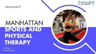 Manhattan Sports and Physical Therapy – Marcel Jacobs PT
