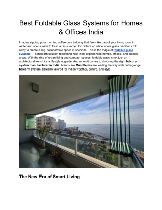 Best Foldable Glass Systems for Homes & Offices India (1)