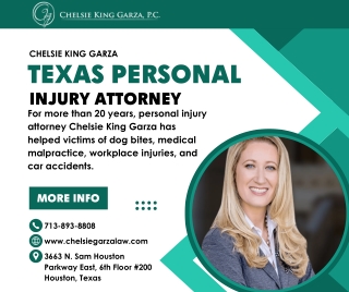 Chelsie King Garza - A trusted Houston Personal Injury Attorney