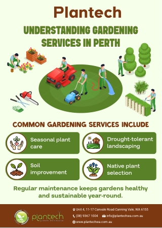 Gardening Services Perth