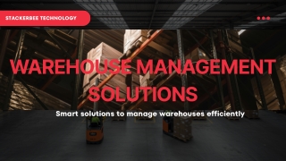 Warehouse Management Solutions