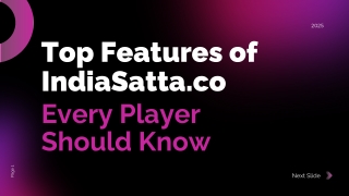 Top Features of IndiaSatta.co Every Player Should Know