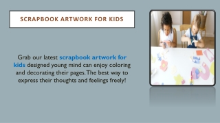 scrapbook artwork for kids
