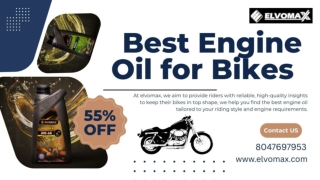 Best Engine Oil For Bikes - Elvomax