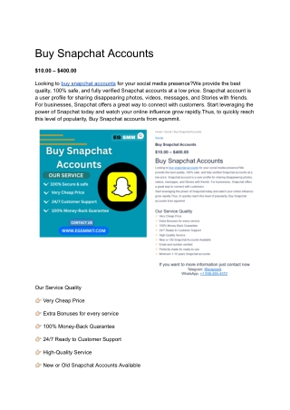 https://egsmmit.com/product/buy-snapchat-accounts/