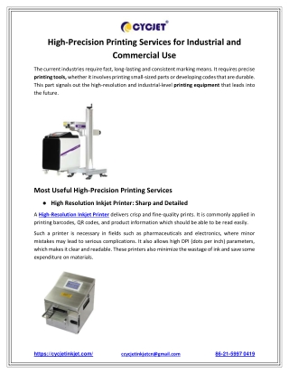 Article 2 - High-Precision Printing Services for Industrial and Commercial Use (1)