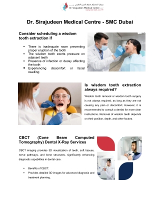 Trusted Dentist Medical Services in Dubai – SMC Dubai