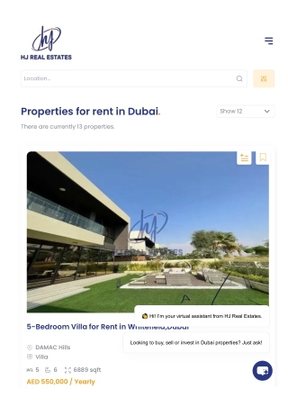 Find the Best Property for Rent in Dubai Today