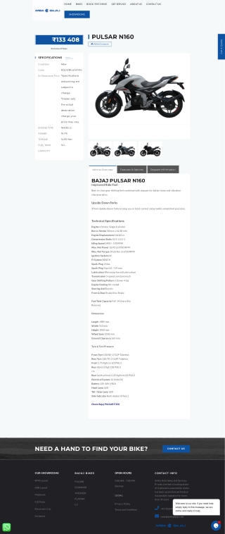 Pulsar N160 - Amba Bajaj