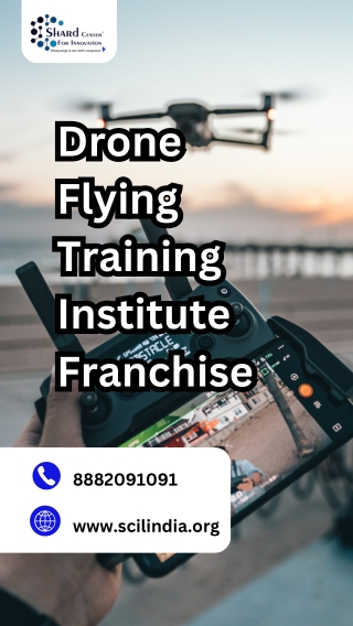 drone flying training institute franchise