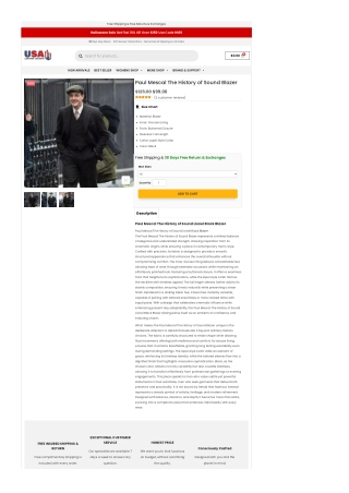 Paul Mescal The History of Sound Blazer