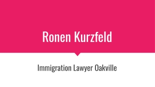 Immigration Lawyer Oakville