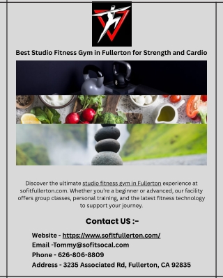 Top Workout Fitness Studio in Fullerton for All Levels
