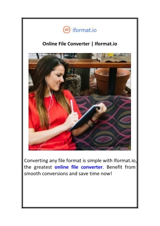Online File Converter  Iformat.io