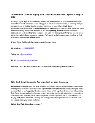 The Ultimate Guide to Buying Bulk Gmail Accounts_ PVA, Aged & Cheap in USA (1)