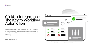 Streamline Your Workflow with Powerful ClickUp Integrations
