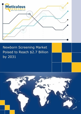 Europe Follows as a Key Market for Neonatal Screening