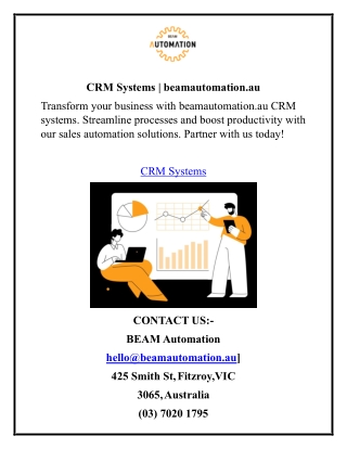 CRM Systems beamautoma tion