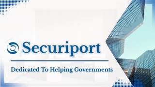 Securiport - Dedicated To Helping Governments