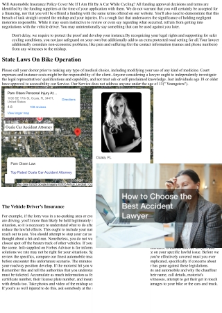 I Was Hit By A Without Insurance Driver While Riding My Bike What Can I Do?