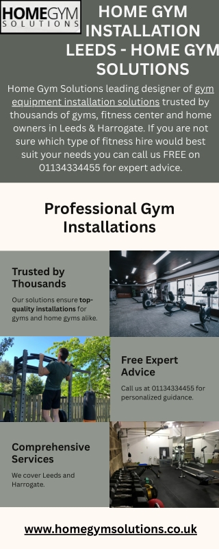 Home Gym Installation Leeds - Home Gym Solutions
