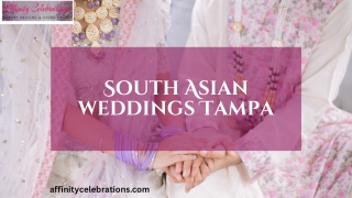 South Asian weddings Tampa