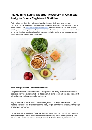 Navigating Eating Disorder Recovery in Arkansas_ Insights from a Registered Dietitian