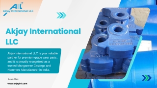 Premium Manganese Hammer Supplier & Exporter from India