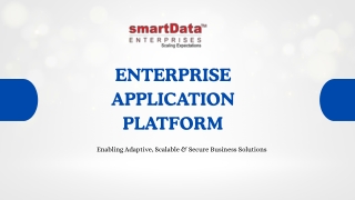 Enterprise Software Applications Platform