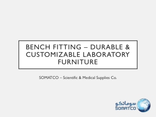 Bench Fitting Solutions for Laboratories | SOMATCO