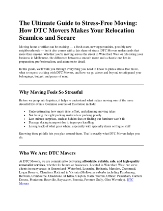 Expert Piano Movers in Brisbane – DTC Movers