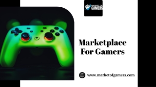 Marketplace For Gamers