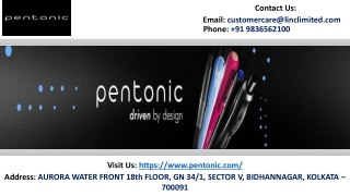 Smooth Writing Experience with Pentonic Gel Pen