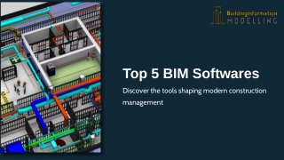 Top 5 BIM Softwares