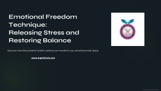 Emotional Freedom Technique – A Path to Stress Relief and Inner Healing